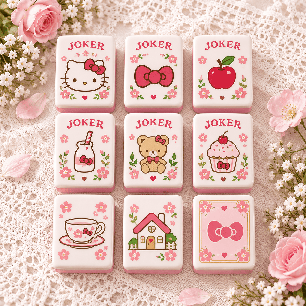Premium HLKT Mahjong Tiles Set TNSM