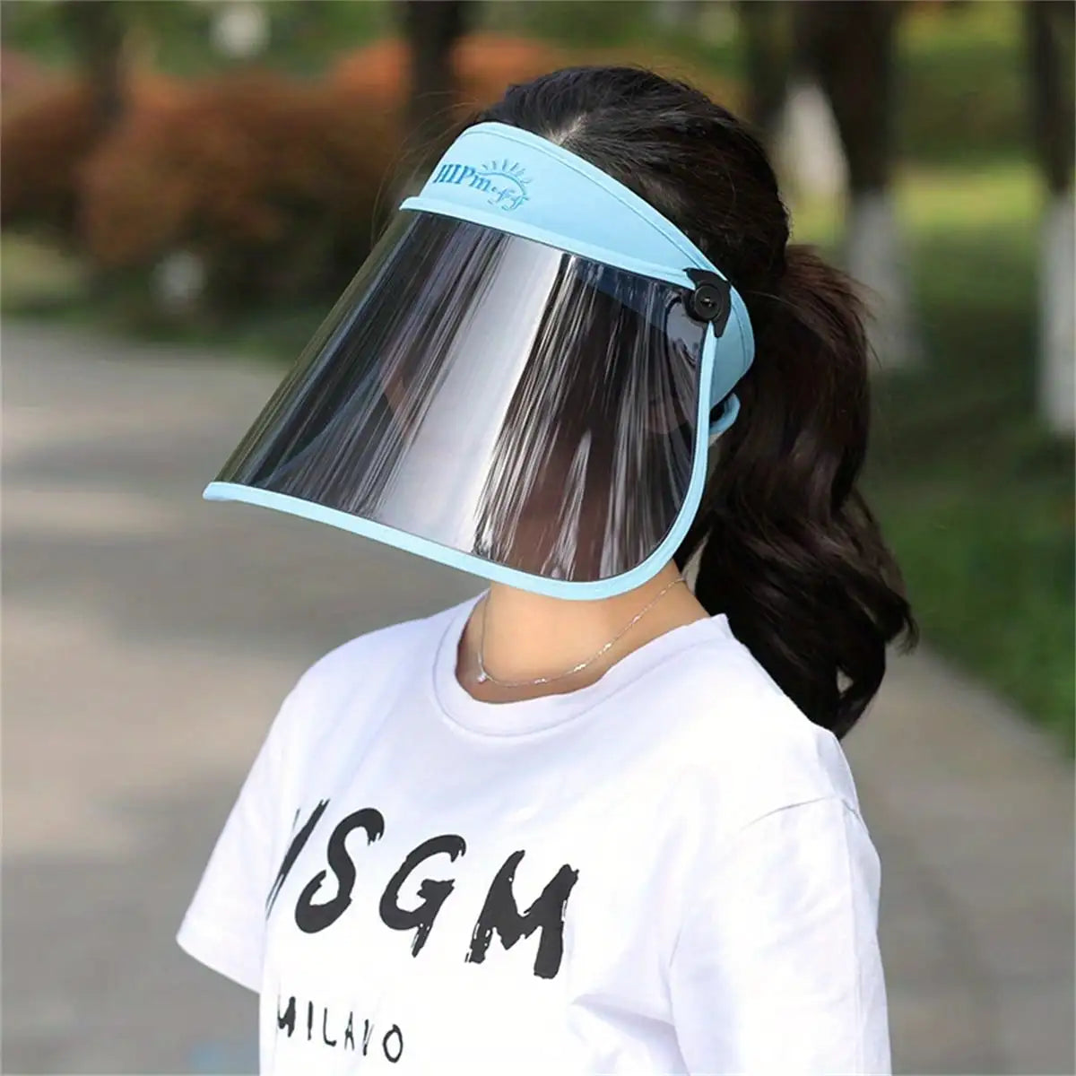 1pc Summer large lens sunshade empty hat，women's foldable casual sun hat，breathable large brim hat