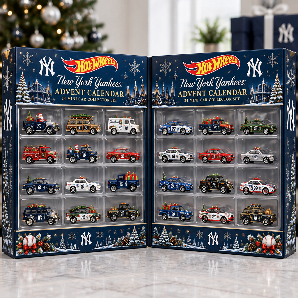 New York Yankees Premium Mini Car Advent Calendar