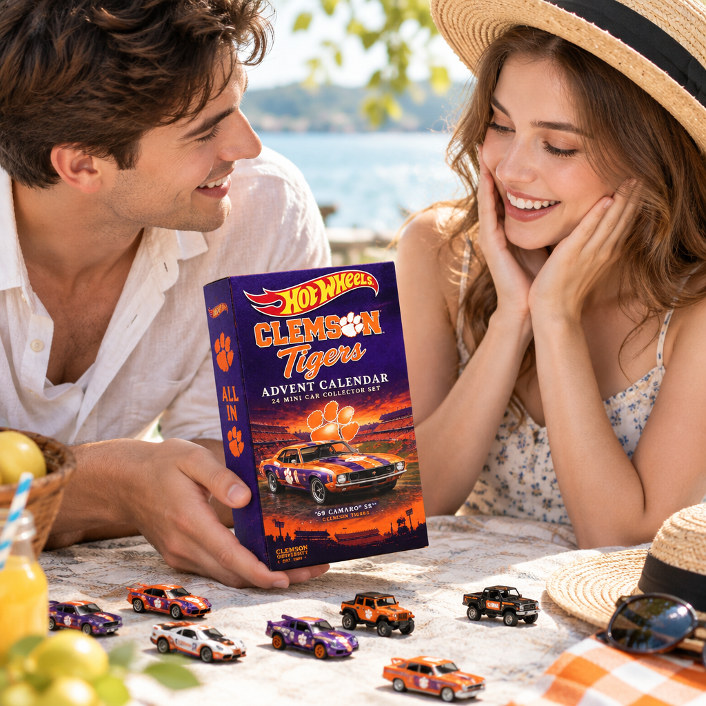 Clemson Tigers Premium Mini Car Advent Calendar